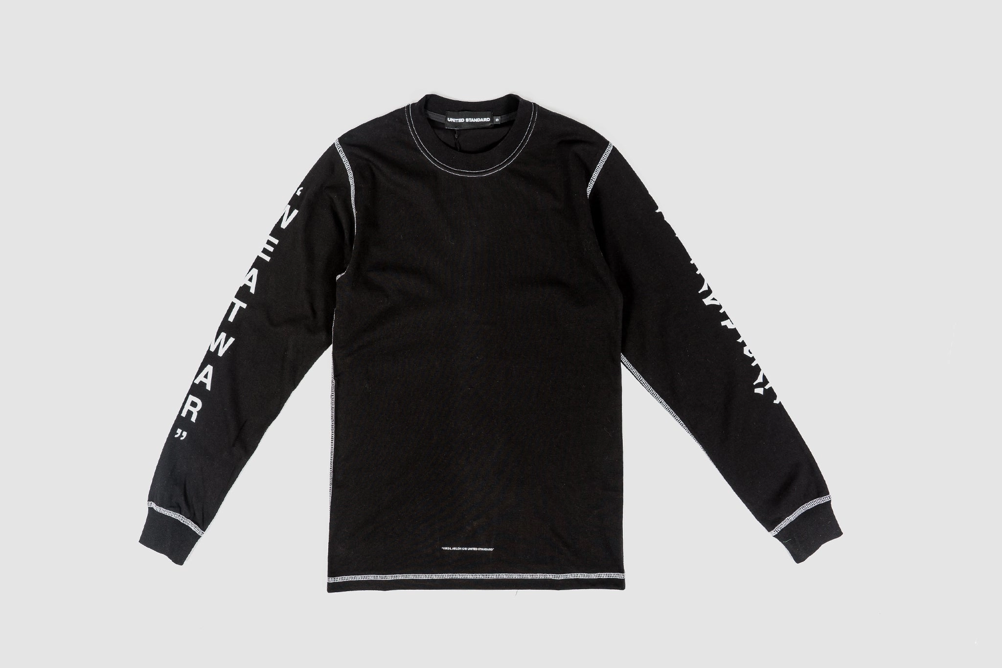 UNITED STANDARD X VIRGIL ABLOH WAR L/S T-SHIRT
