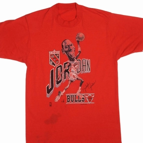 VINTAGE MICHAEL JORDAN CHICAGO BULLS MVP 1988 TEE SHIRT SIZE MEDIUM