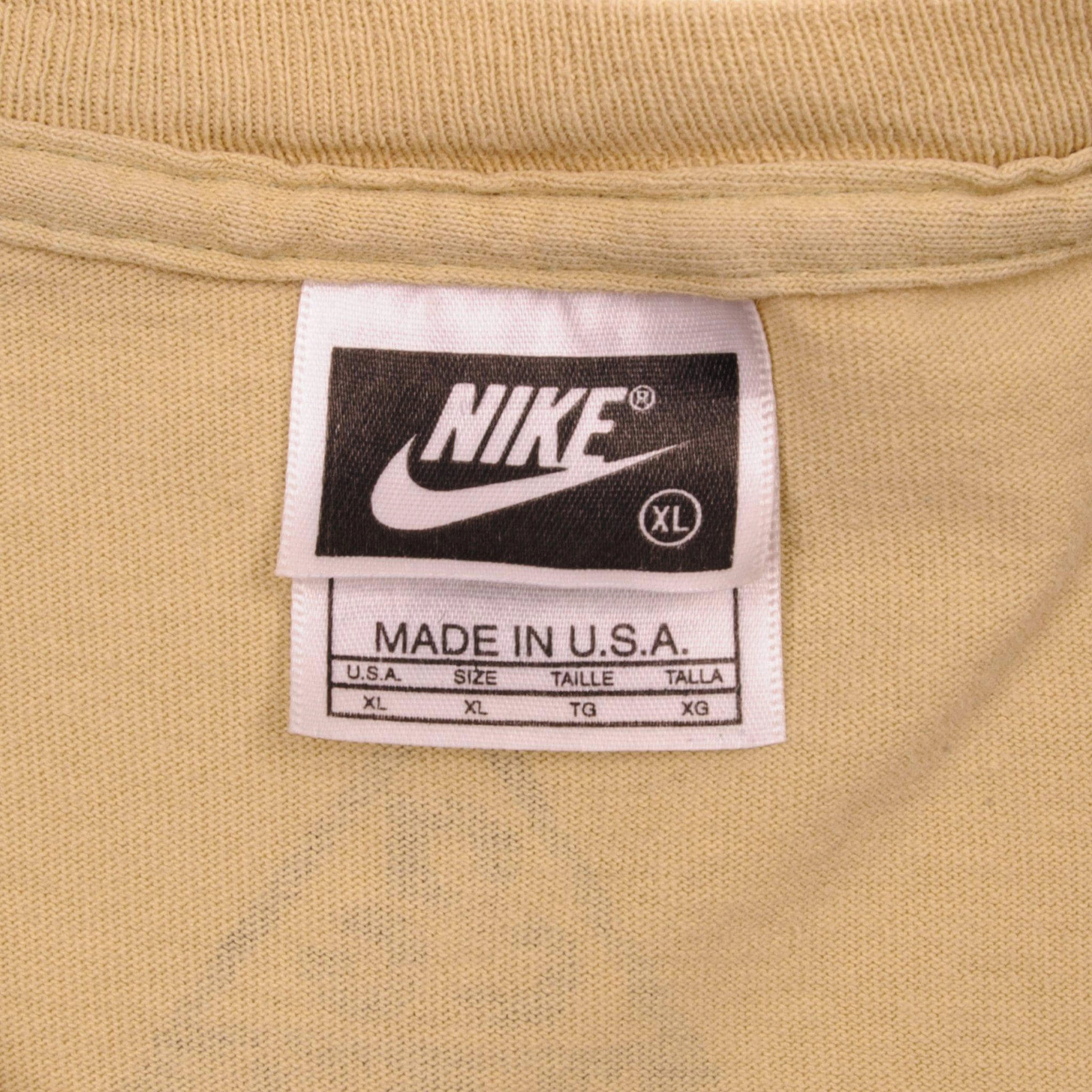 VINTAGE NIKE ACG BASEMAN TEE SHIRT 1994 SIZE XL MADE IN USA