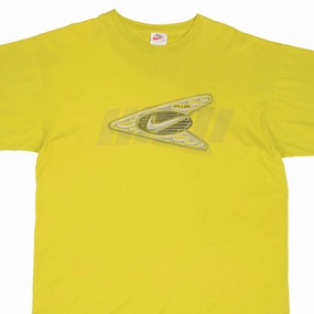 VINTAGE NIKE AIR BIG SWOOSH  TEE SHIRT 1990S SIZE XL MADE IN USA