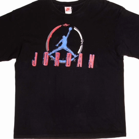VINTAGE NIKE AIR JORDAN TEE SHIRT 1987-1994 SIZE XL MADE IN USA