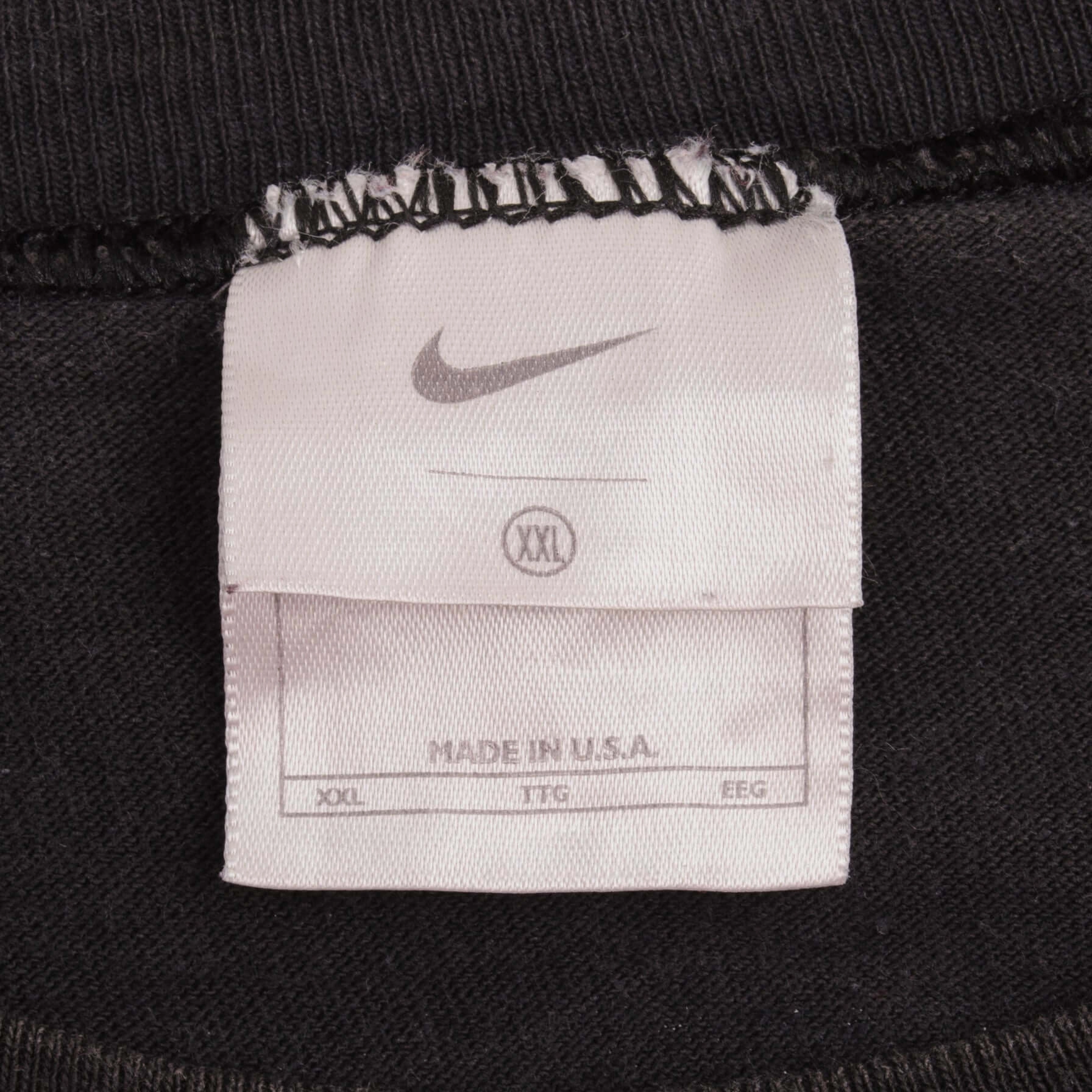 VINTAGE NIKE AIR TN BLACK TANK TOP TEE SHIRT 2000S SIZE 2XL MADE IN USA