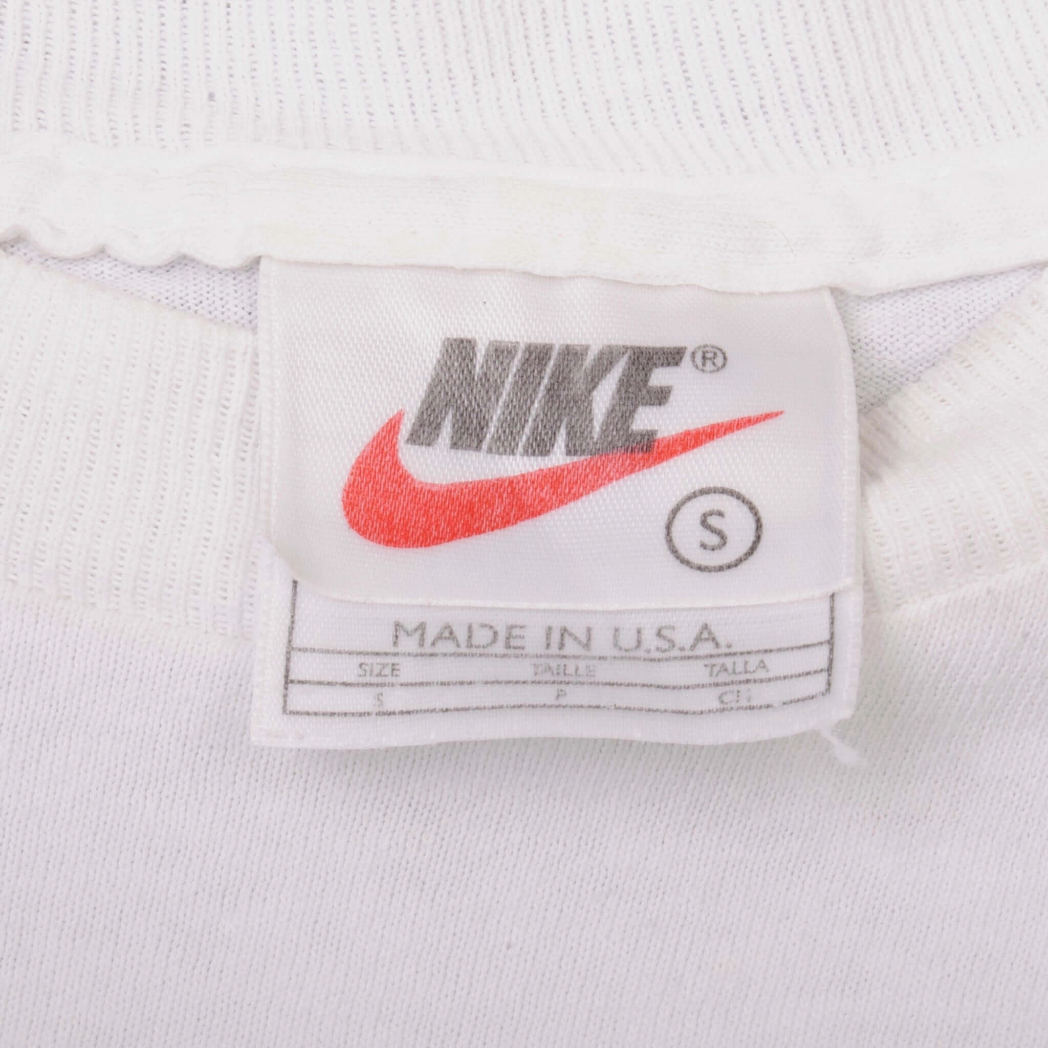 VINTAGE NIKE HOT TENNIS THE LIPTON 1997 TEE SHIRT SIZE SMALL MADE IN USA