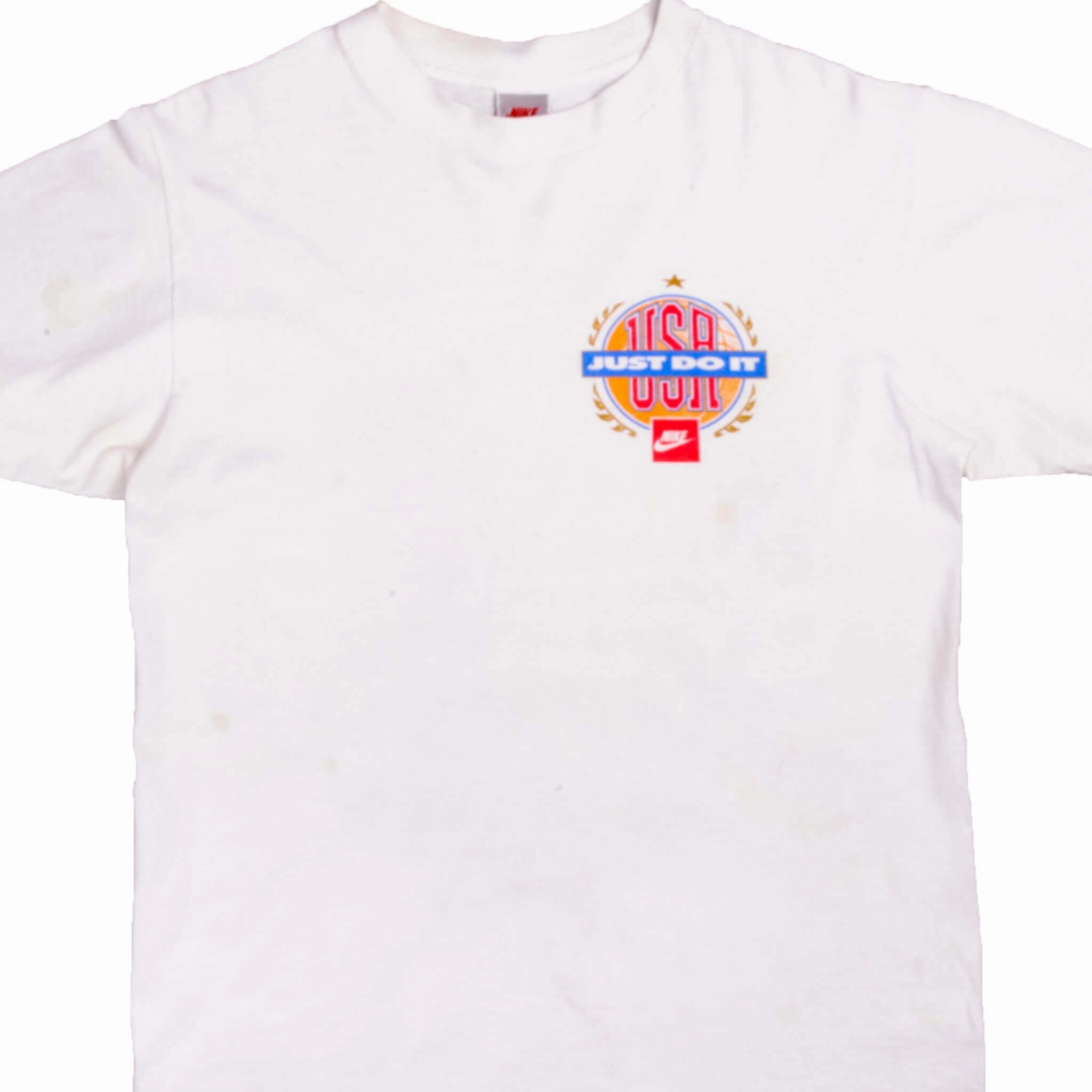 VINTAGE NIKE JUST DO IT MULLIN TEE SHIRT 1987-1994 SIZE MEDIUM MADE IN USA