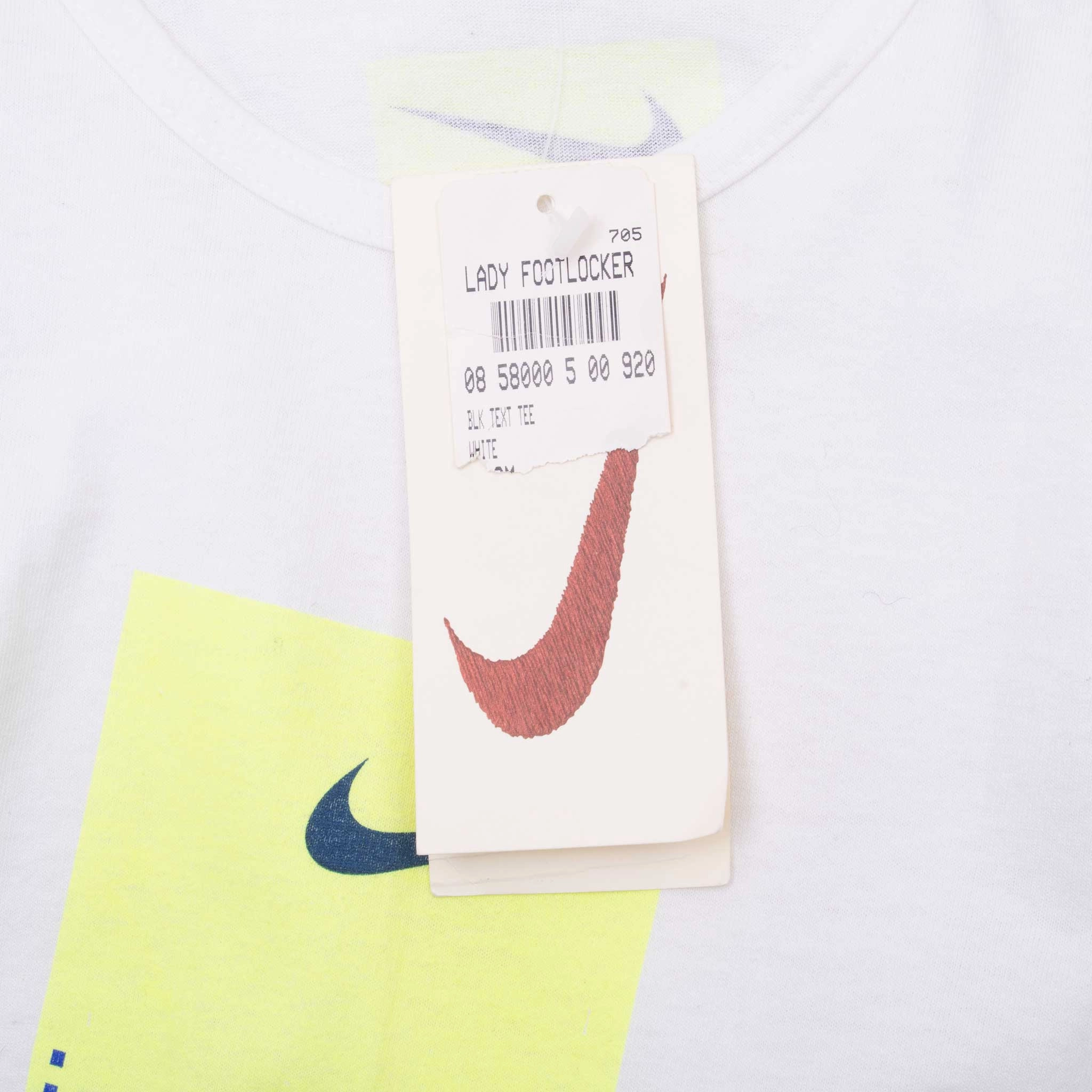 VINTAGE NIKE JUST DO IT TANK TOP TEE SHIRT 1990S SMALL DEADSTOCK