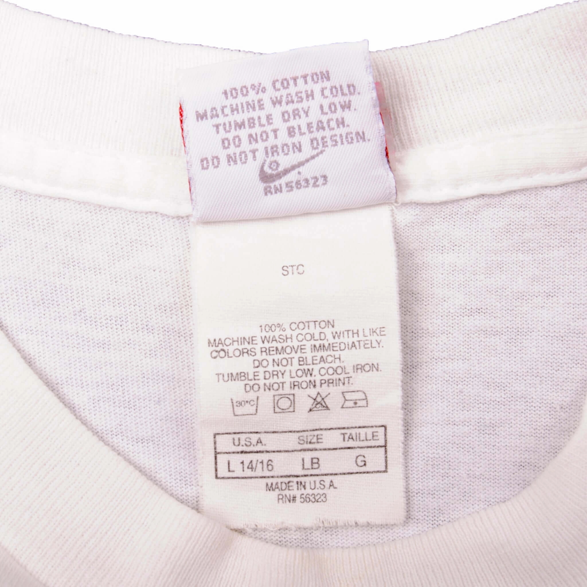 VINTAGE NIKE JUST DO IT TEE SHIRT 1987-1994 SIZE LARGE MADE IN USA