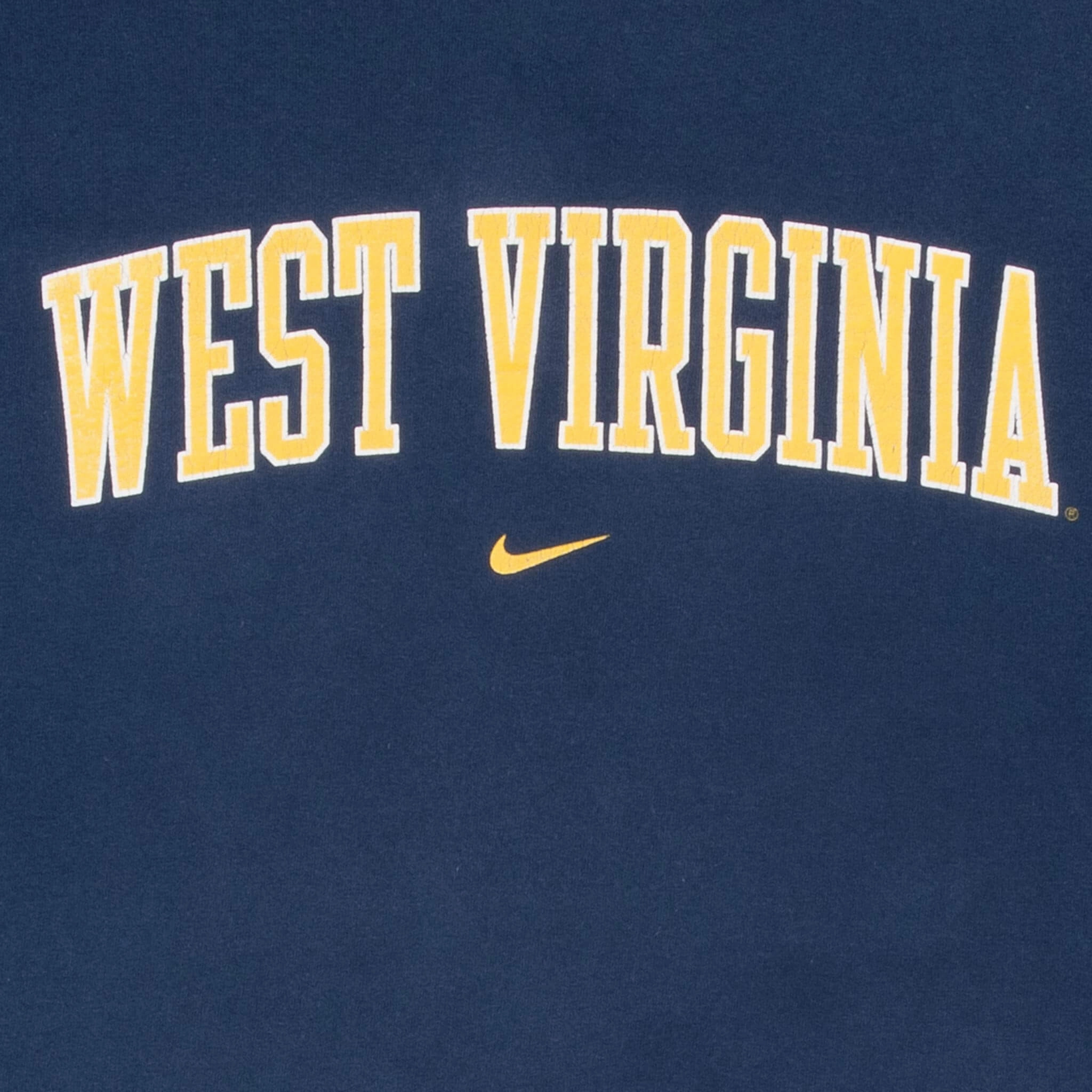 VINTAGE NIKE NCAA WEST VIRGINIA TEE SHIRT 2000S LARGE