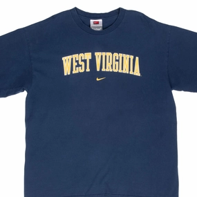 VINTAGE NIKE NCAA WEST VIRGINIA TEE SHIRT 2000S LARGE