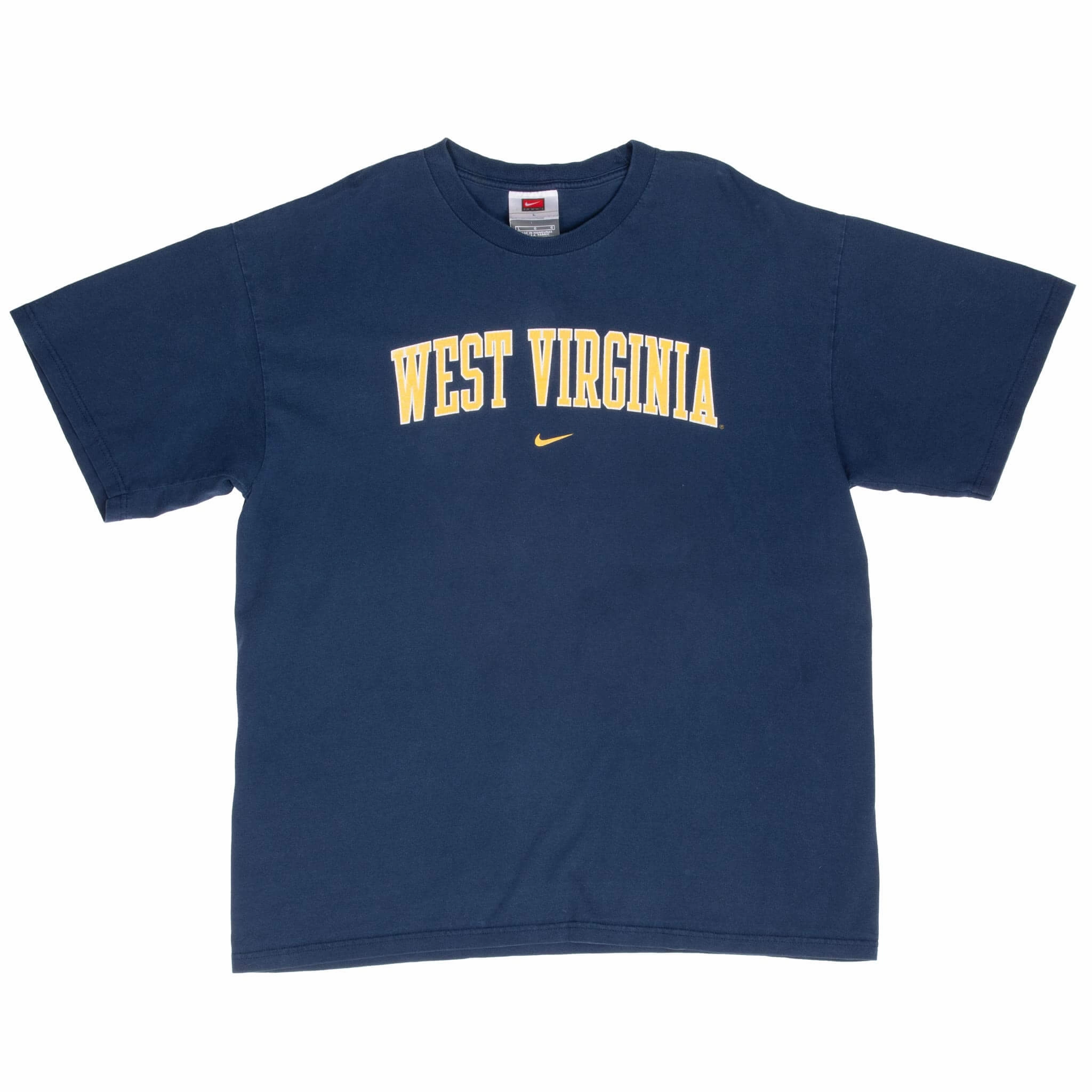 VINTAGE NIKE NCAA WEST VIRGINIA TEE SHIRT 2000S LARGE