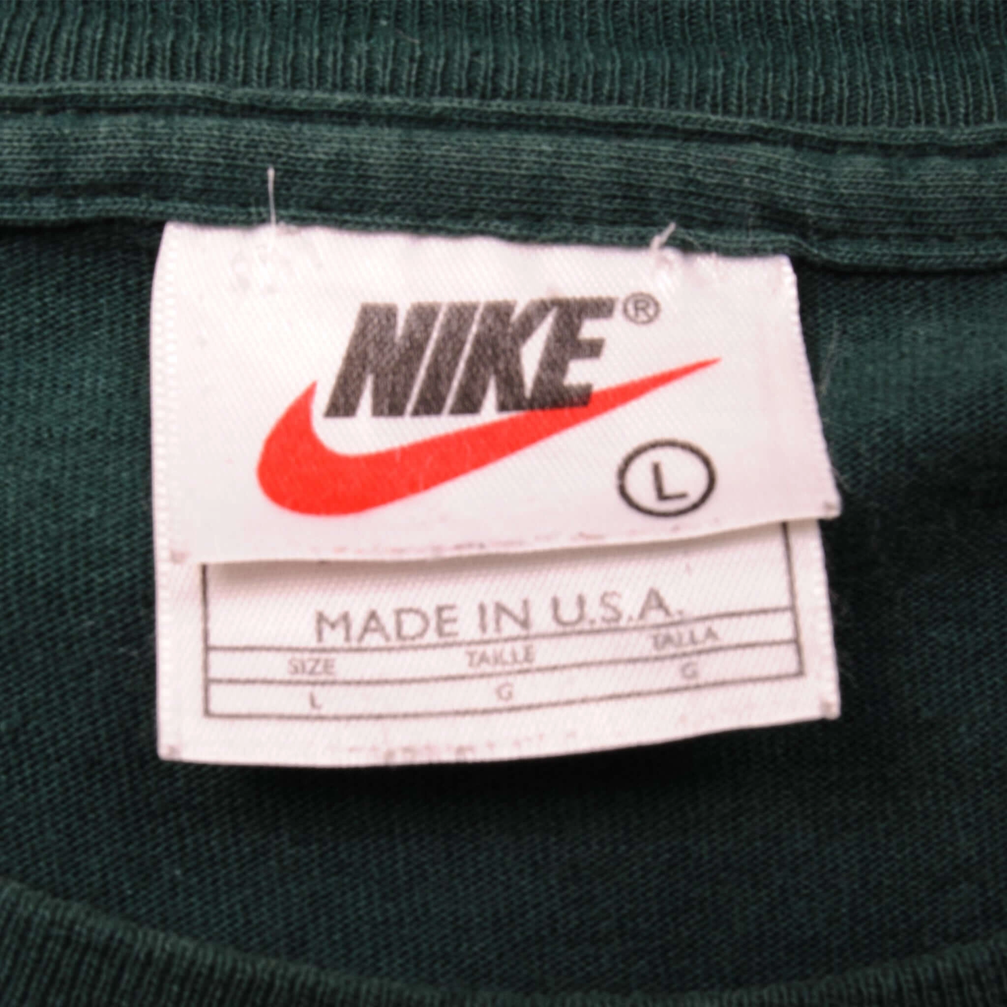 VINTAGE NIKE TEE SHIRT LATE 1990s SIZE LARGE MADE IN USA