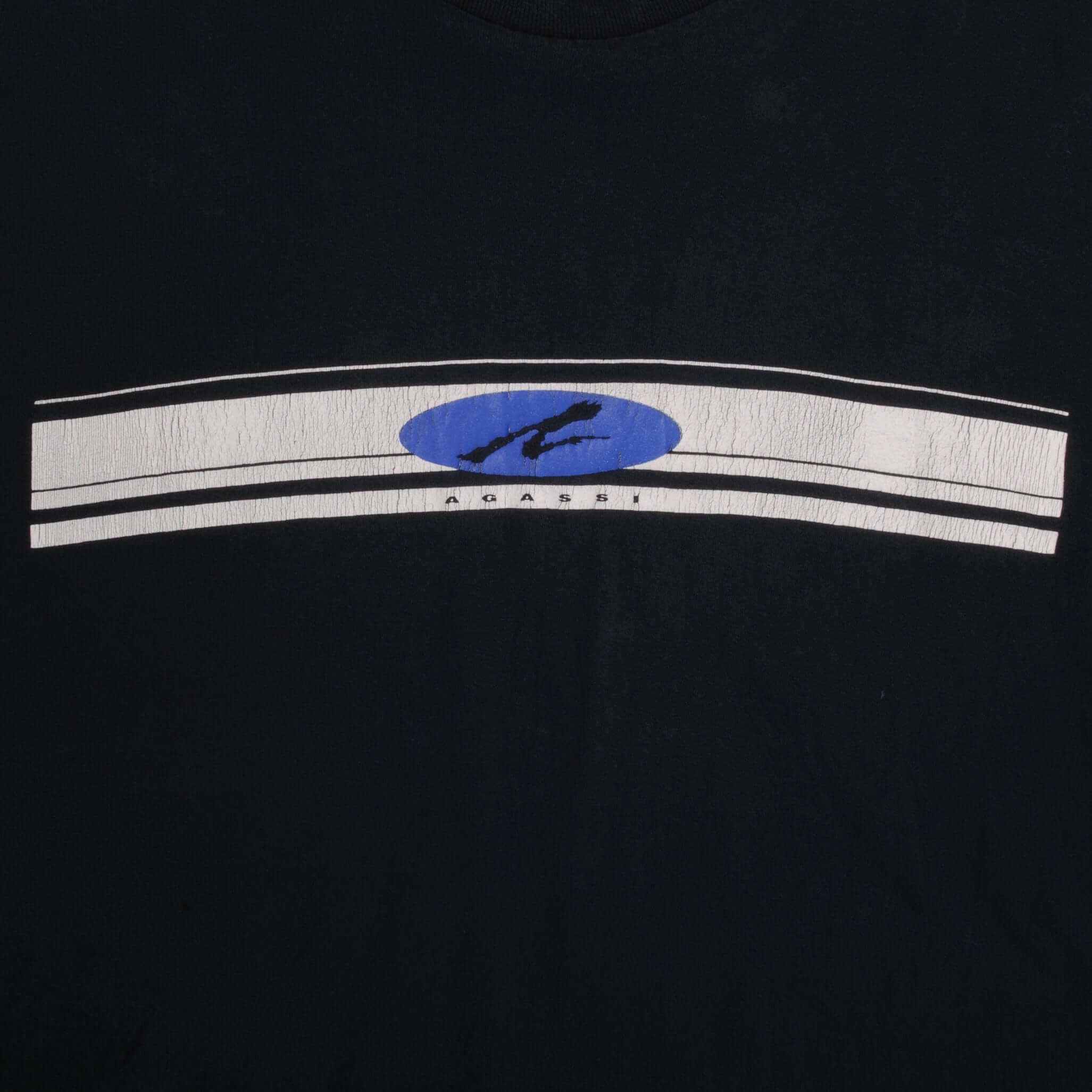 VINTAGE NIKE TENNIS ANDRE AGASSI TEE SHIRT 1990S SIZE LARGE