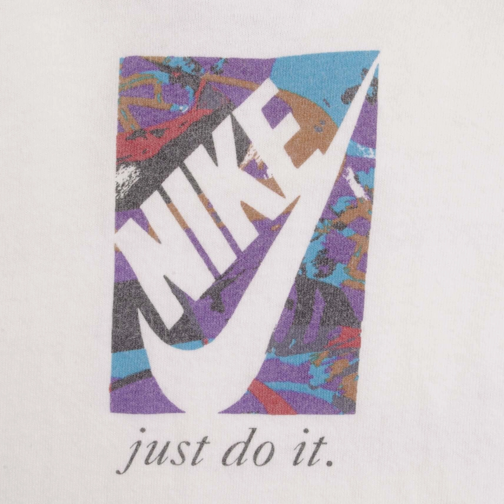VINTAGE NIKE THE ROADS ARE ALWAYS OPEN TEE SHIRT 1990S SIZE MEDIUM MADE IN USA
