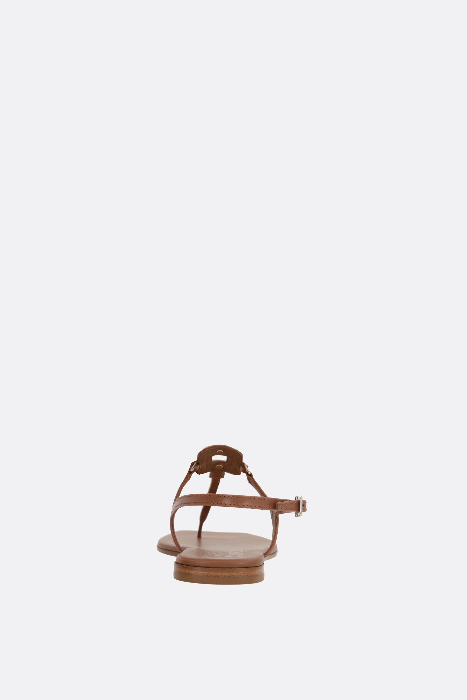 Viv' by the Sea thong sandals in smooth leather