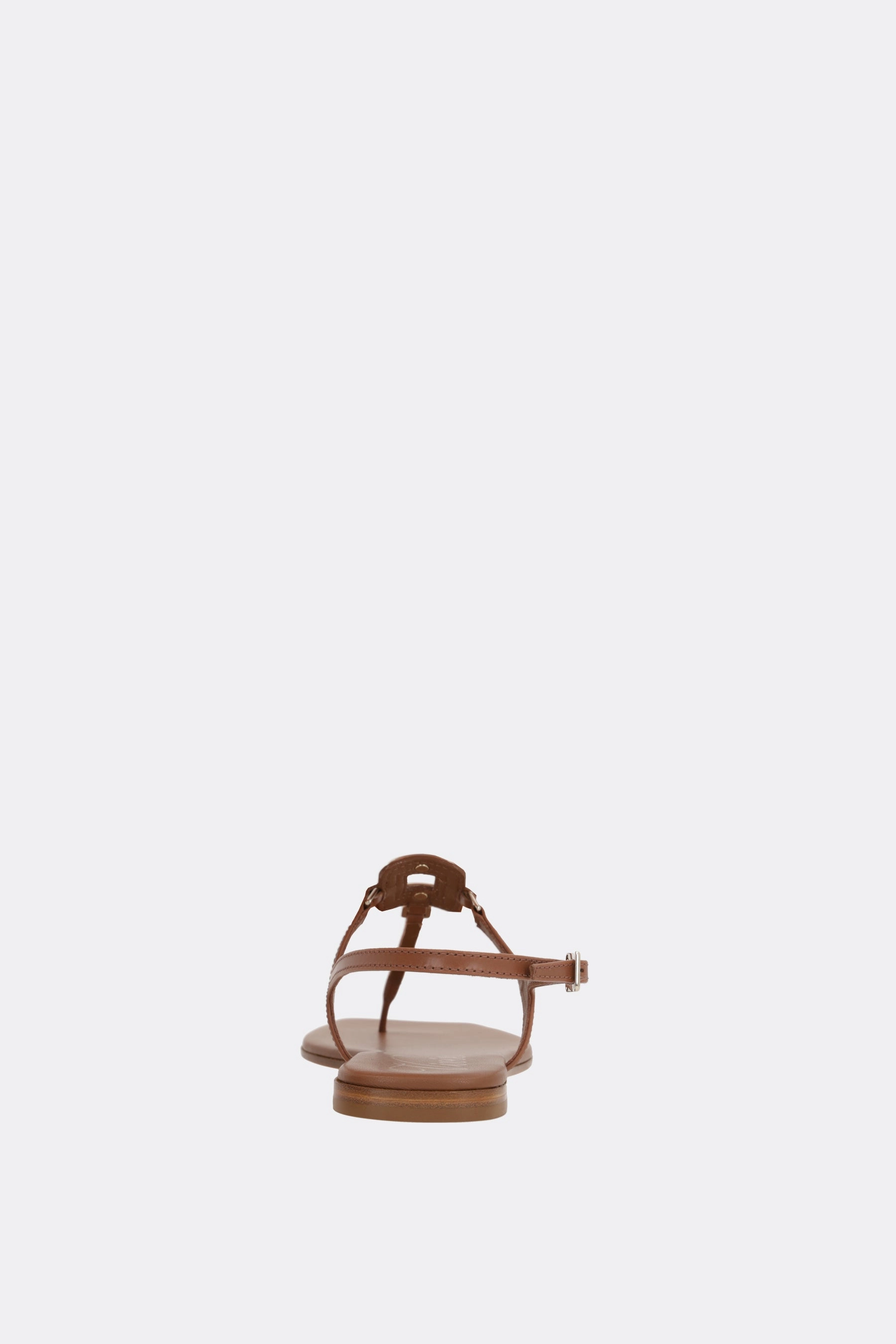 Viv' by the Sea thong sandals in smooth leather