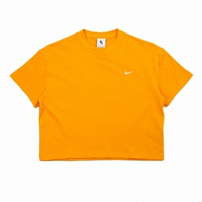 WMNS Nike Solo Swoosh Tee (Kumquat/White)