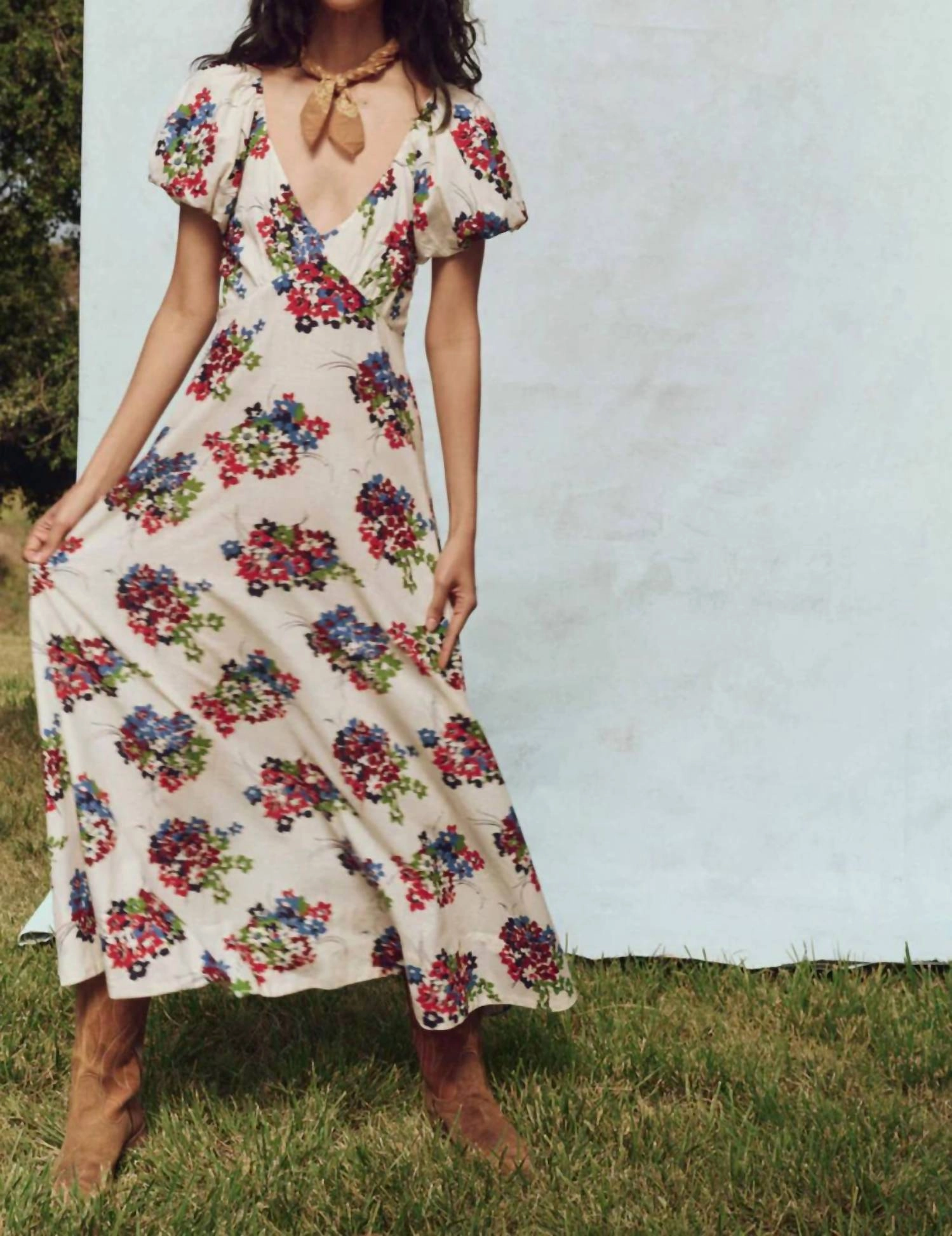 Women's Eden Dress In Oasis Floral