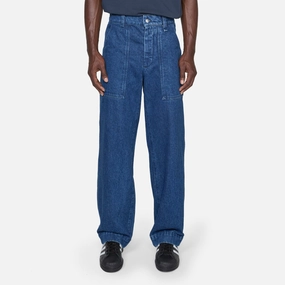 Workwear Pants Washed Indigo